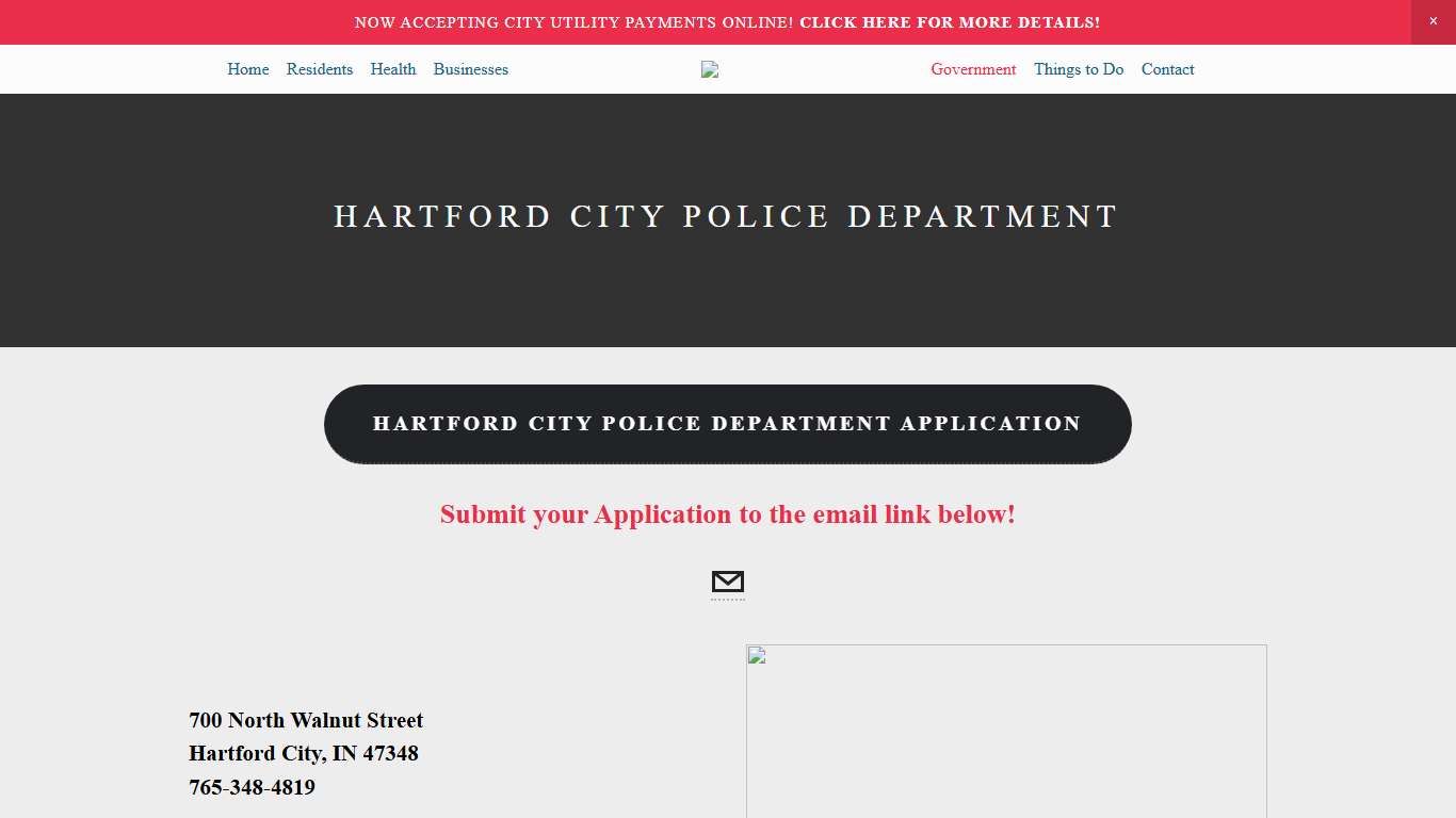 Hartford City Police Department — Hartford City, Indiana